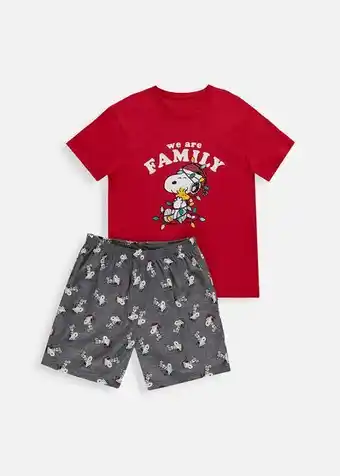Woolworths Christmas snoopy slogan pyjamas offer