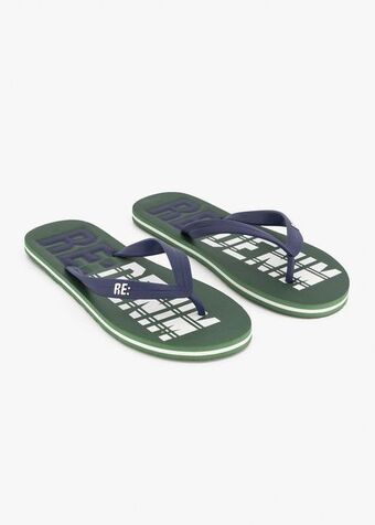 Woolworths Colour block flip flops offer