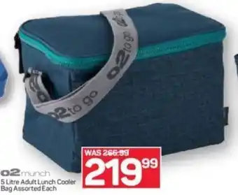 Pick n Pay 02 Munch Adult Lunch Cooler Bag Assorted 5L offer