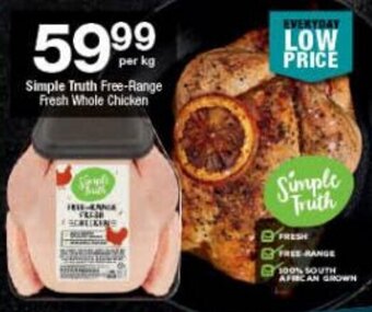 Checkers Simple Truth Free-Range Fresh Whole Chicken offer