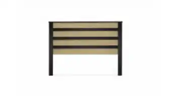 Sleepmasters Senna headboard black and brown offer