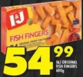 Shoprite I&J Original Fish Fingers offer