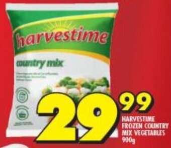 Shoprite Harvestime Frozen Country Mix Vegetables 900g offer