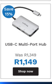 First Shop Targus USB-C Multi-Port Hub offer