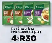 Food Lover's Market Knorr gravy or sauce packets assorted-for 4 x 34g/38g offer