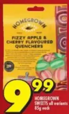 Shoprite Momegrown Sweets 85g offer