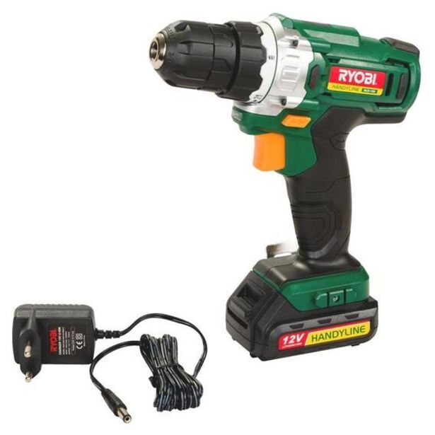 Ryobi 12v 10mm liion cordless drill hld120 offer at Game