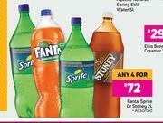 Game Fanta, Sprite Or Stoney (Assorted)-For Any 4 x 2Ltr offer