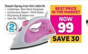 Game Logik Steam Spray Iron RSH-080478 offer