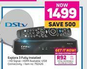 Game DStv Explora 3 (Fully Installed) offer