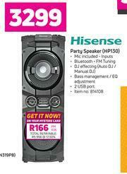 Game Hisense Party Speaker HP130 offer