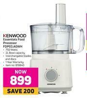 Game Kenwood Essentials Food Processor FDP03.AOWH offer