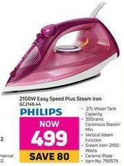 Game Philips 2100W Easy Speed Plus Steam Iron GC2146.44 offer