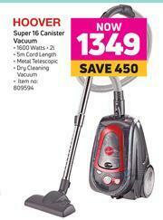 Game Hoover Super 16 Canister Vacuum offer
