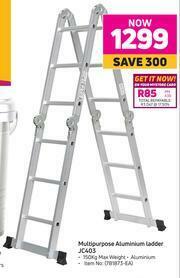 Game Multipurpose Aluminium Ladder JC403 offer