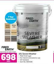 Game Fired Earth 20L Severe Weather-Each offer