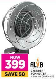 Game Alva Cylinder Top Heater offer