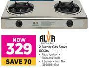 Game Alva 2 Burner Gas Stove GCS04 offer