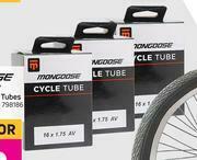 Game Mongoose 16"/20"/24"/26" Bicycle Standard Tubes-For Any 3 offer