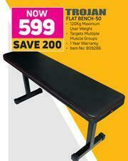 Trojan bench discount price at game