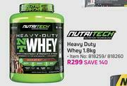 Game Nutritech Heavy Duty Whey-1.8Kg offer