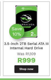 First Shop Seagate 3.5 Inch 2TB Serial ATA III Internal Hard Drive offer