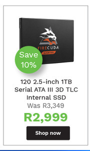 First Shop Seagate 120 2.5 Inch 1TB Serial ATA III 3D TLC Internal SSD offer