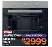 Everyshop Defy Slimline Oven Stainless Steel offer
