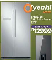 Samsung 535Ltr Fridge Freezer Silver