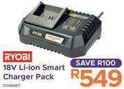 Ryobi 18V Li-Ion Smart Charger Pack