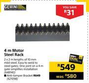 Builders Warehouse Gemini 4m motor steel rack offer