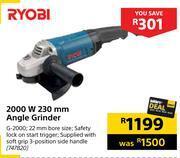 Builders Warehouse Ryobi 2000w 230mm angle grinder offer