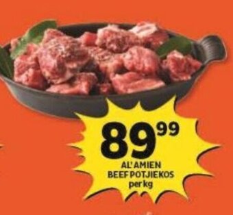 Shoprite Al'Amien Beef Potjiekos per kg offer
