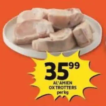 Shoprite Al'Amien Beef Ox Trotters per kg offer