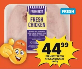Shoprite Farmbest Fresh Chicken Breasts per kg offer