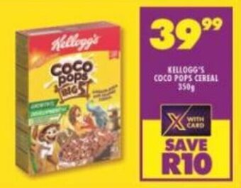 Shoprite Kellogg's Coco Pops Cereal 350g offer