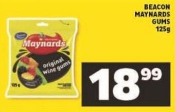 Shoprite Beacon Maynards Wine Gums 125g offer