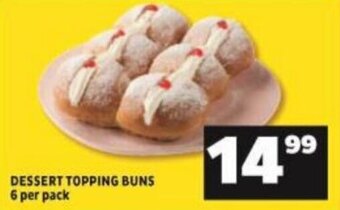 Shoprite Dessert Topping Buns 6 per pack offer