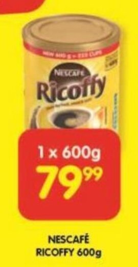 Shoprite Nescafé Ricoffy 600g offer