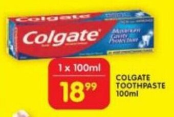 Shoprite Colgate Toothpaste 100ml offer