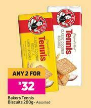 Game Bakers Tennis Biscuits (Assorted)-For Any 2 x 200g offer