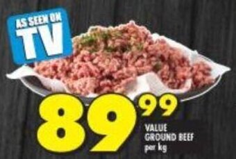 Shoprite Value Ground Beef per kg offer
