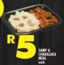Shoprite Samp & Chakalaka Meal offer