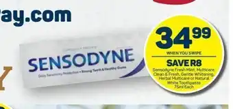 Pick n Pay Toothpaste sensodyne offer