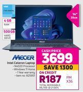 Game Mecer intel celeron laptop offer