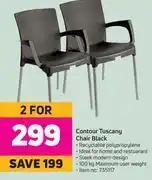 Contour tuscany chair black-for 2