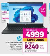 Game Hp intel celeron laptop offer