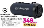 Game Volkano mini mamba series bluetooth speaker blue-each offer