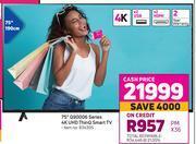 Game Lg 75" q90006 series 4k uhd thinq smart tv offer