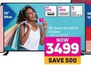 Game Telefunken 39" smart hd led tv tledds offer